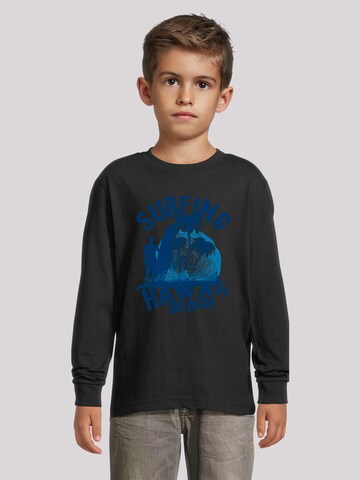 T-Shirt 'Hawaii Surf Beach Summer' F4NT4STIC en noir : devant