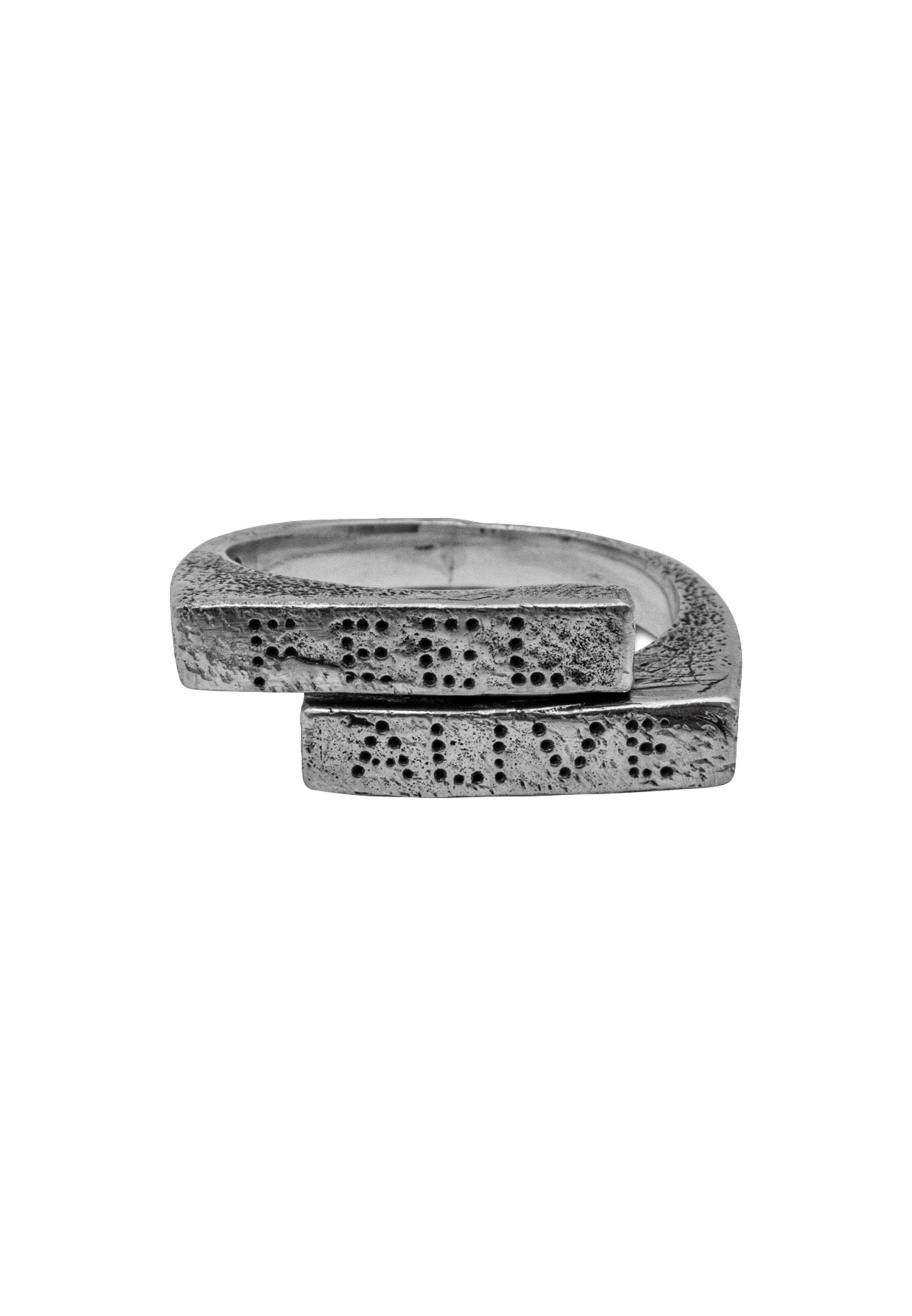 Haze&Glory Ring 'Tiger' in Silver