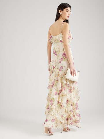 Lauren Ralph Lauren Společenské šaty 'PIRENE SLEEVELESS GOWN' – béžová