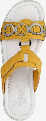 Rieker - Zapatos abiertos en amarillo