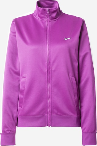 Nike Sportswear Sweatjacke in Lila: predná strana