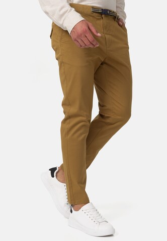 INDICODE JEANS Regular Broek 'Tory' in Beige