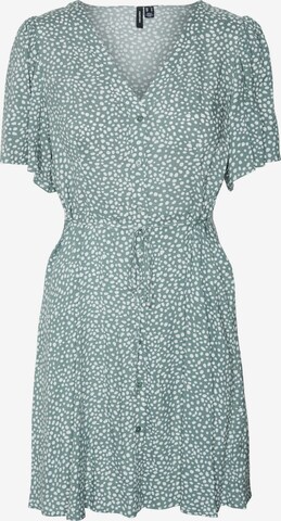 VERO MODA Shirt Dress 'ALBA' in Green: front