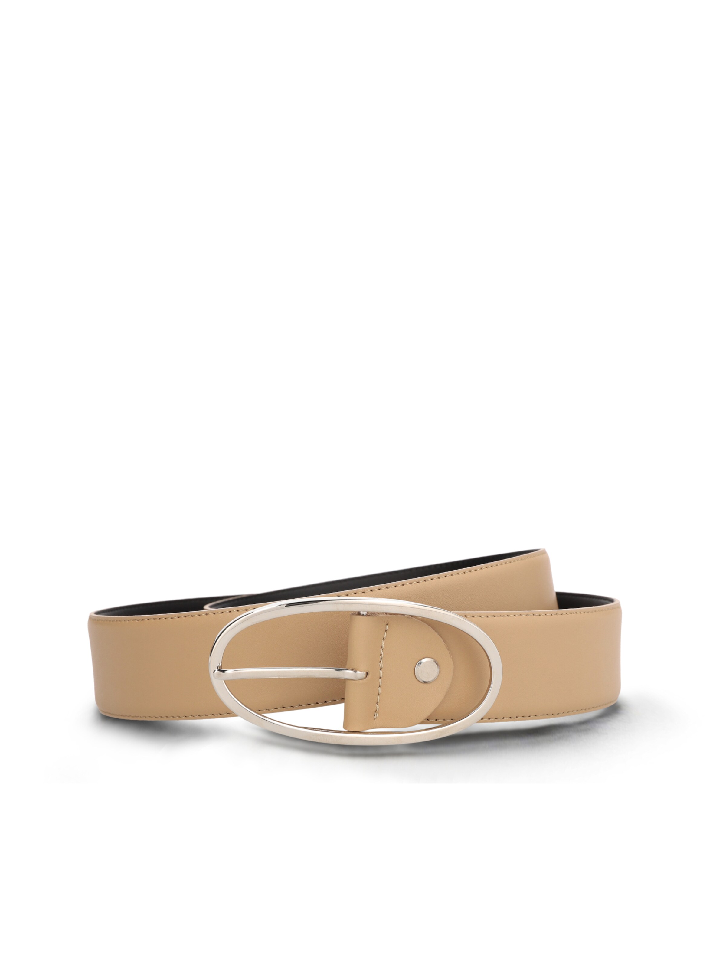 Cintura 'Batea' di nae Vegan Shoes in beige: frontale