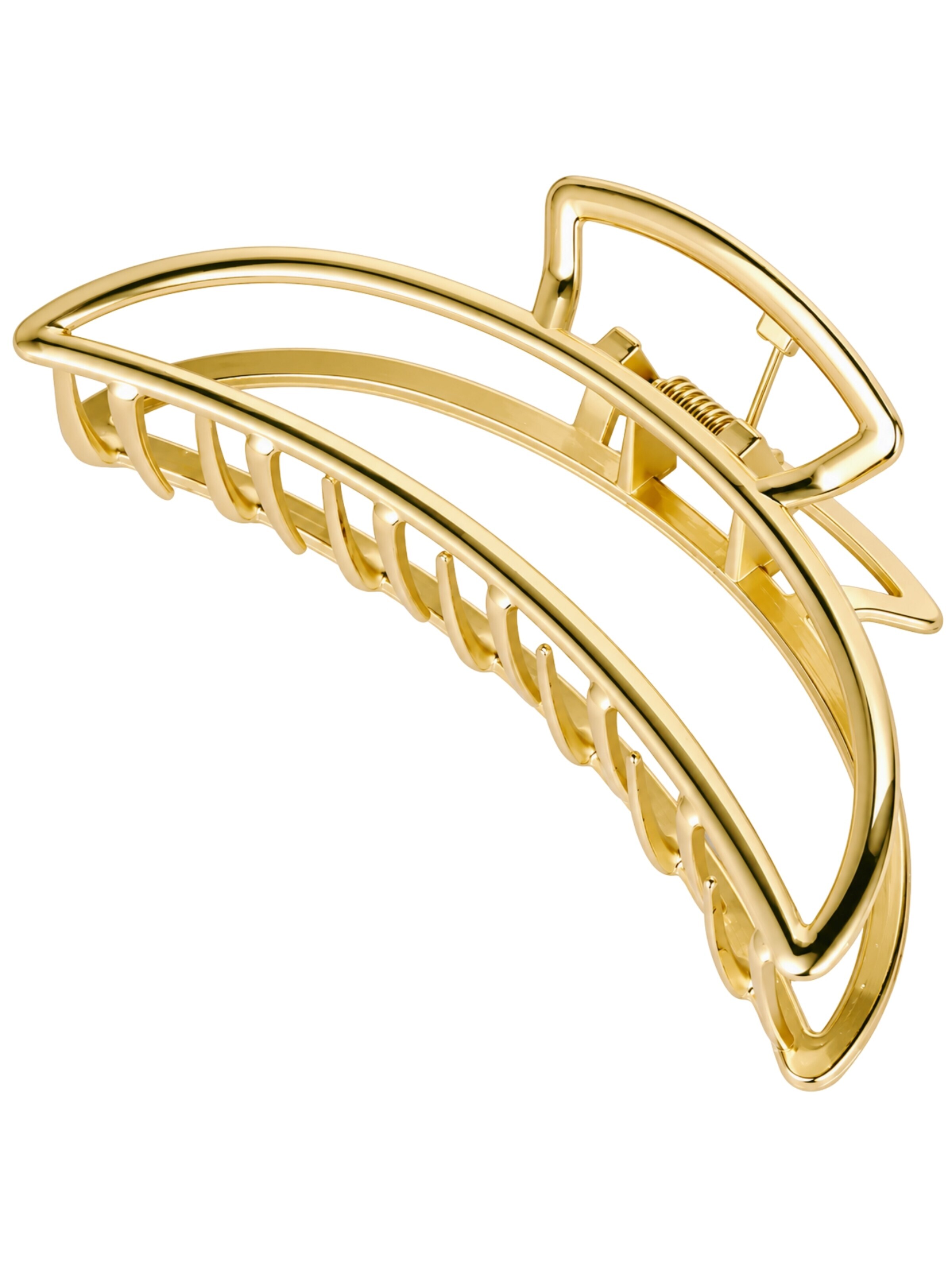 soho Hair accesoires Hajékszerek 'Lyra Large Metal Hair Claw - Gold' - arany: elől