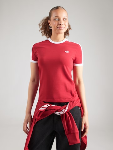 ADIDAS ORIGINALS Tričko – červená: přední strana