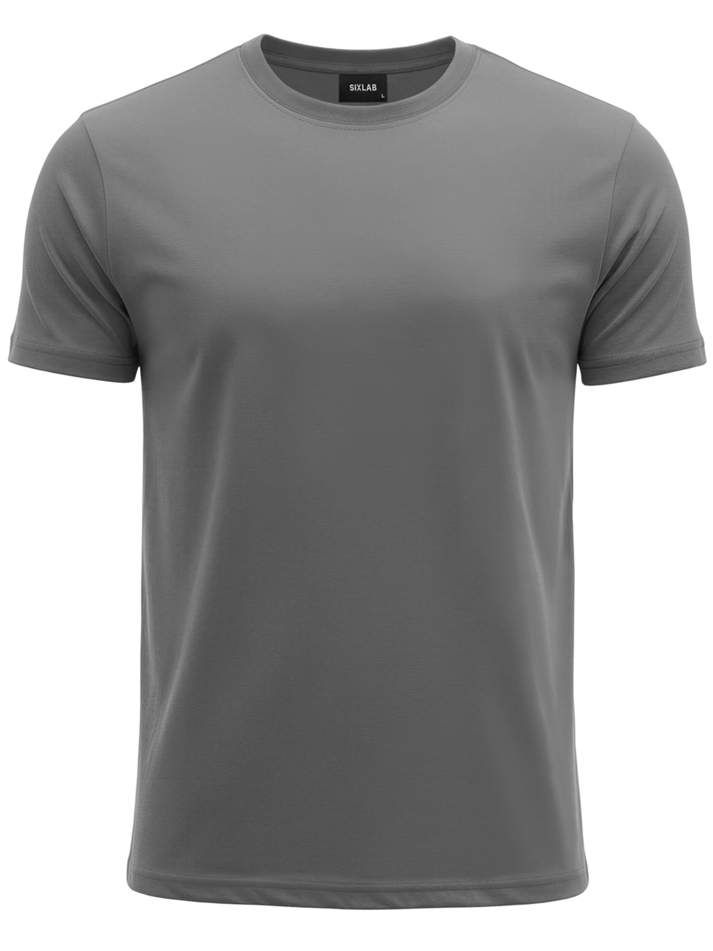 SIXLAB Shirt‌‌ in Grau: Vorderseite