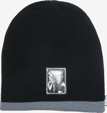 King Kameha Beanie 'SCARFACE' in Black: front