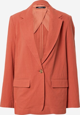 Blazer Gina Tricot en orange : devant