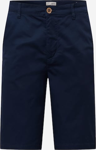 !Solid Chino Pants 'Bishop' in Blue: front