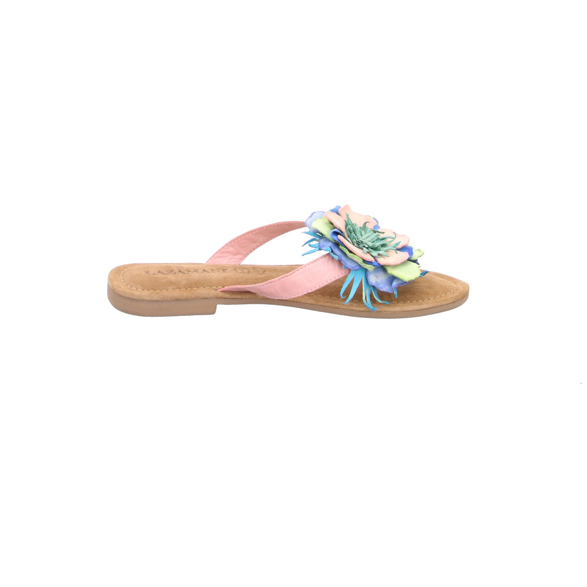 LAZAMANI T-Bar Sandals in Pink