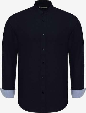 DandaloSlim Fit Košulja - plava boja: prednji dio