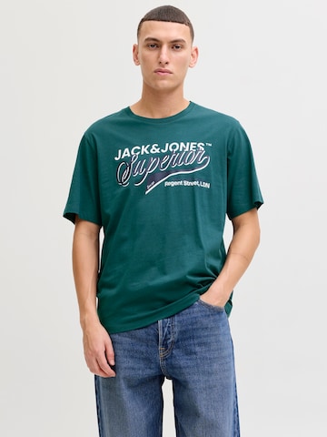 JACK & JONES - Camiseta en verde: frente