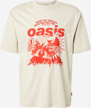 Only & Sons T-shirt 'ONSOASIS' i grå: framsida