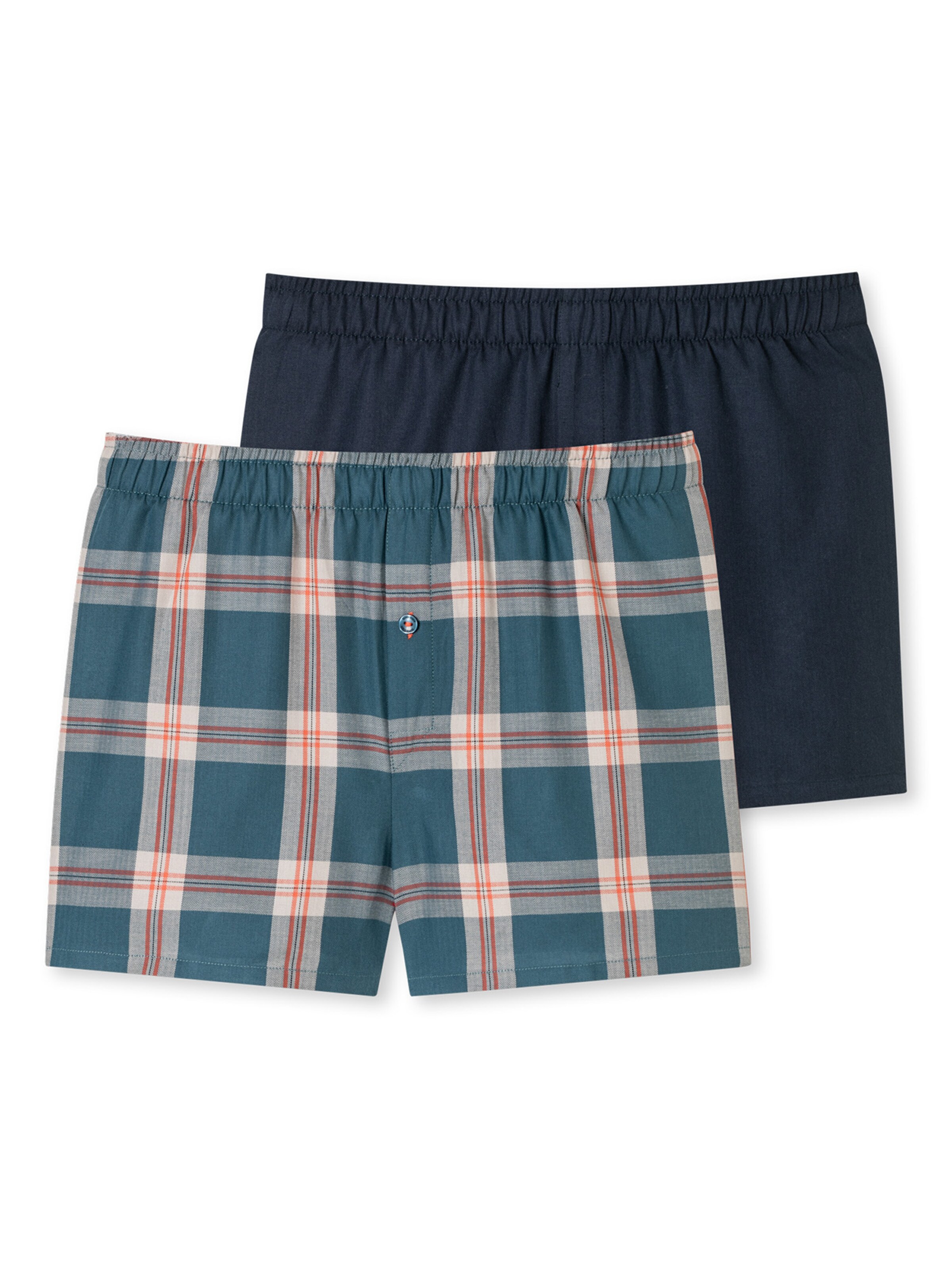 SCHIESSER Onderbroek in Blauw: voorkant