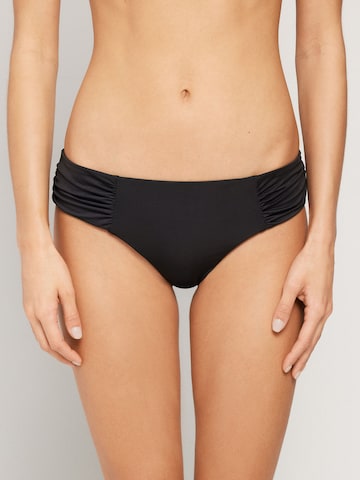 Tezenis Bikini Bottoms in Black: front