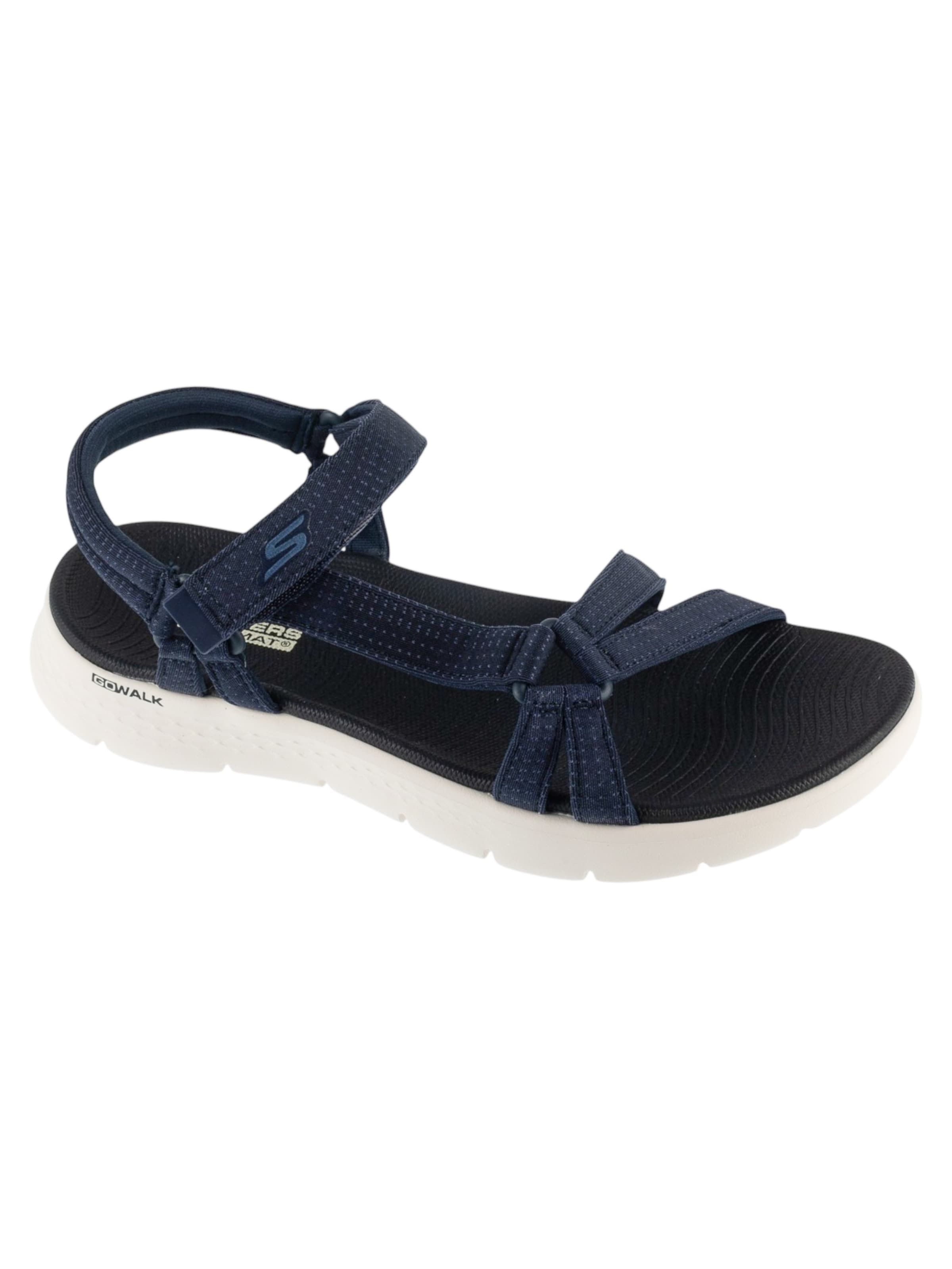 Sandales 'Skechers Go Walk Flex Sandal - Sublime' SKECHERS en bleu : devant