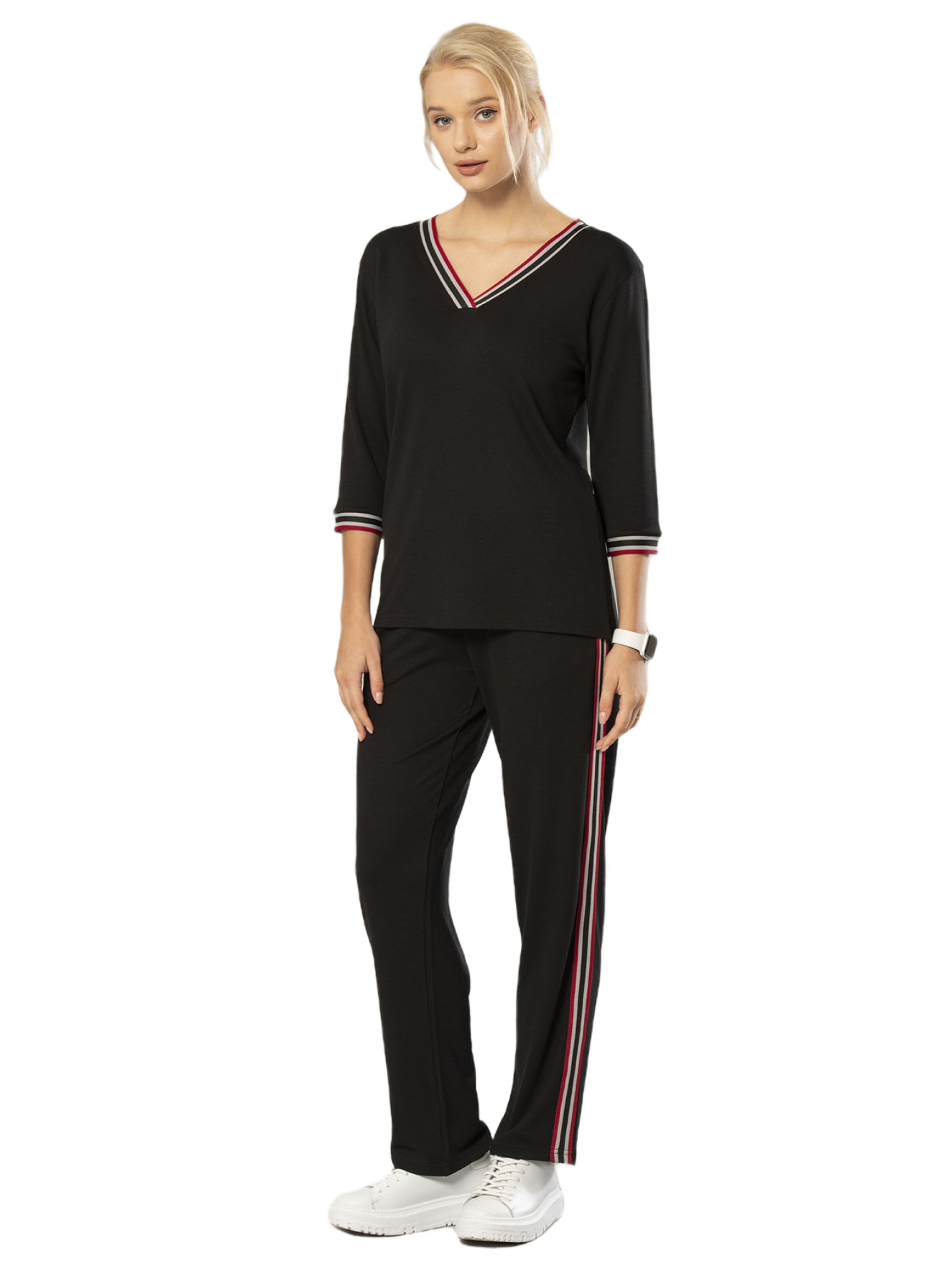 Erdem Tracksuit in Black: front