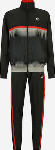 Sergio Tacchini - Chándal 'ALABAMA' en negro: frente