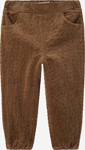 Lil'Atelier Tapered Broek in Beige: voorkant