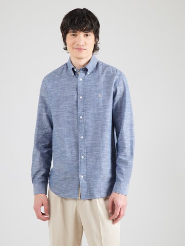JACK & JONES Regular fit Srajca 'JPRBLUSUMMER' | modra barva: sprednja stran