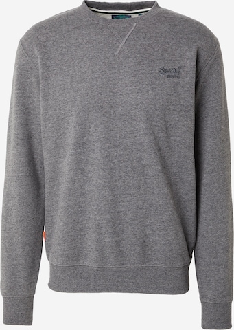 Felpa 'Essential' di Superdry in grigio: frontale