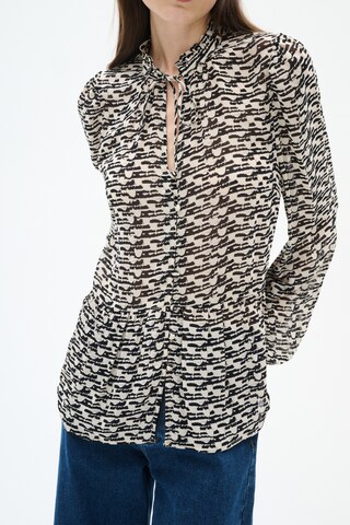 Chemisier 'CessieIW' InWear en beige