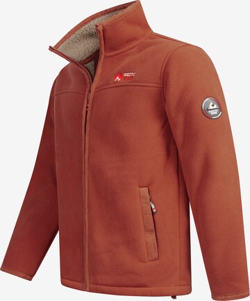 Arctic Seven Athletic Fleece Jacket 'Zeroo ' in Orange