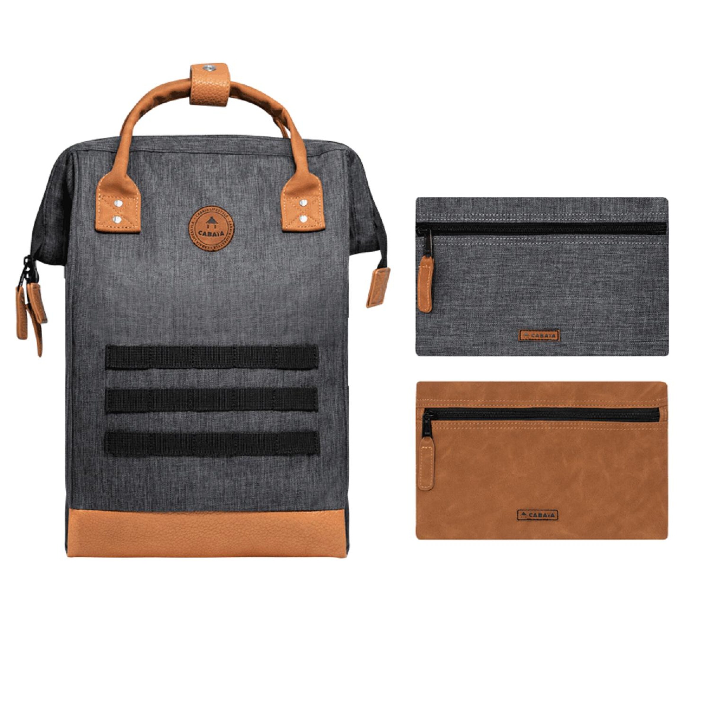 Cabaia Backpack 'Adventurer' in Grey