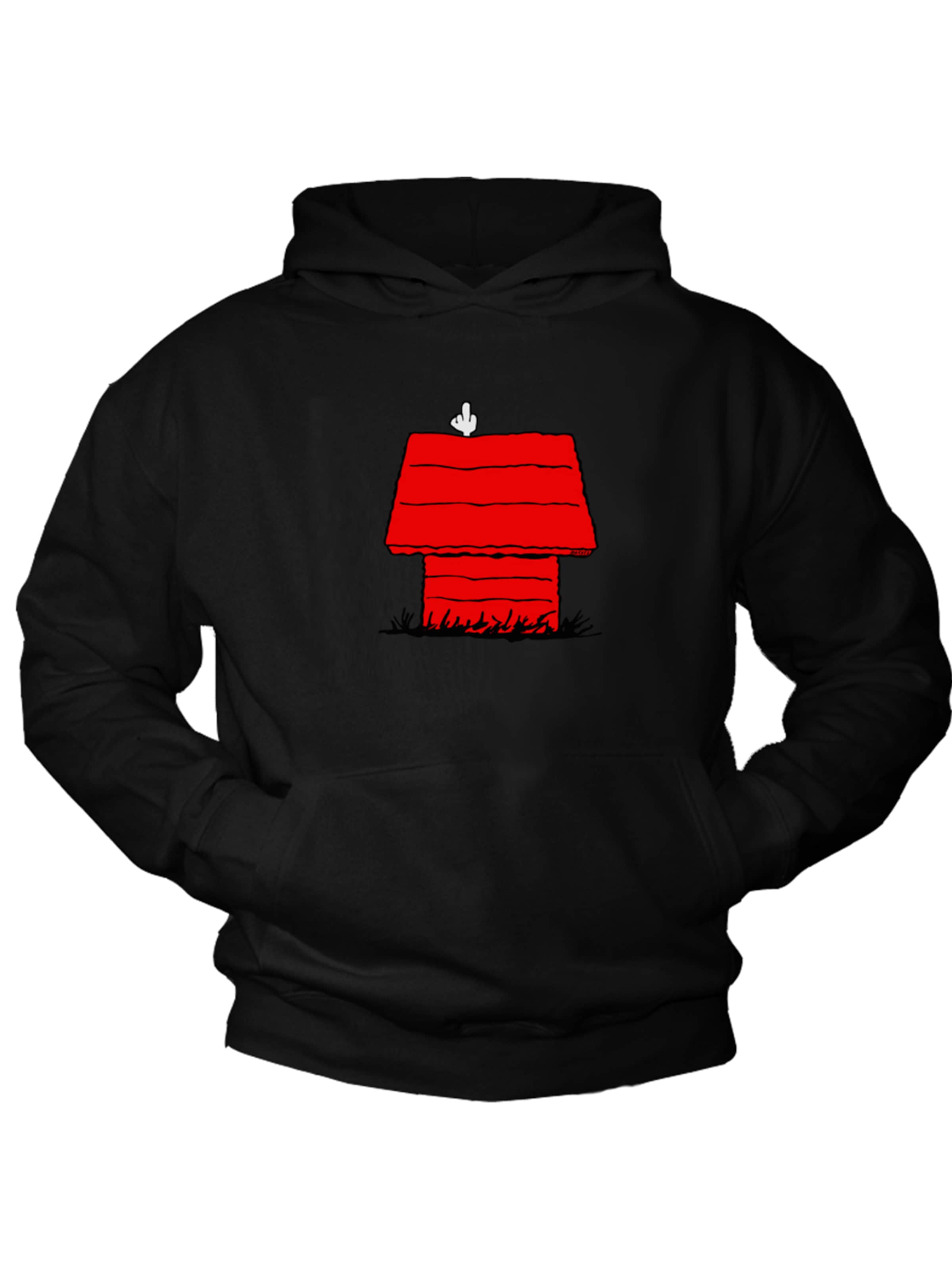 MAKAYA Sweatshirt in Black: front