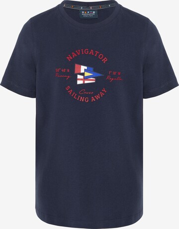 Navigator Shirt in Blue: front