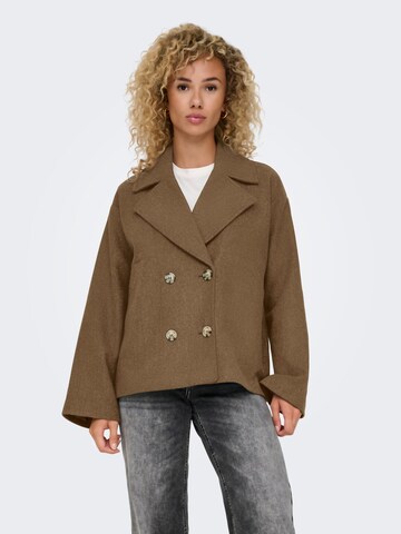 Veste mi-saison 'ONLNancy' ONLY en marron : devant