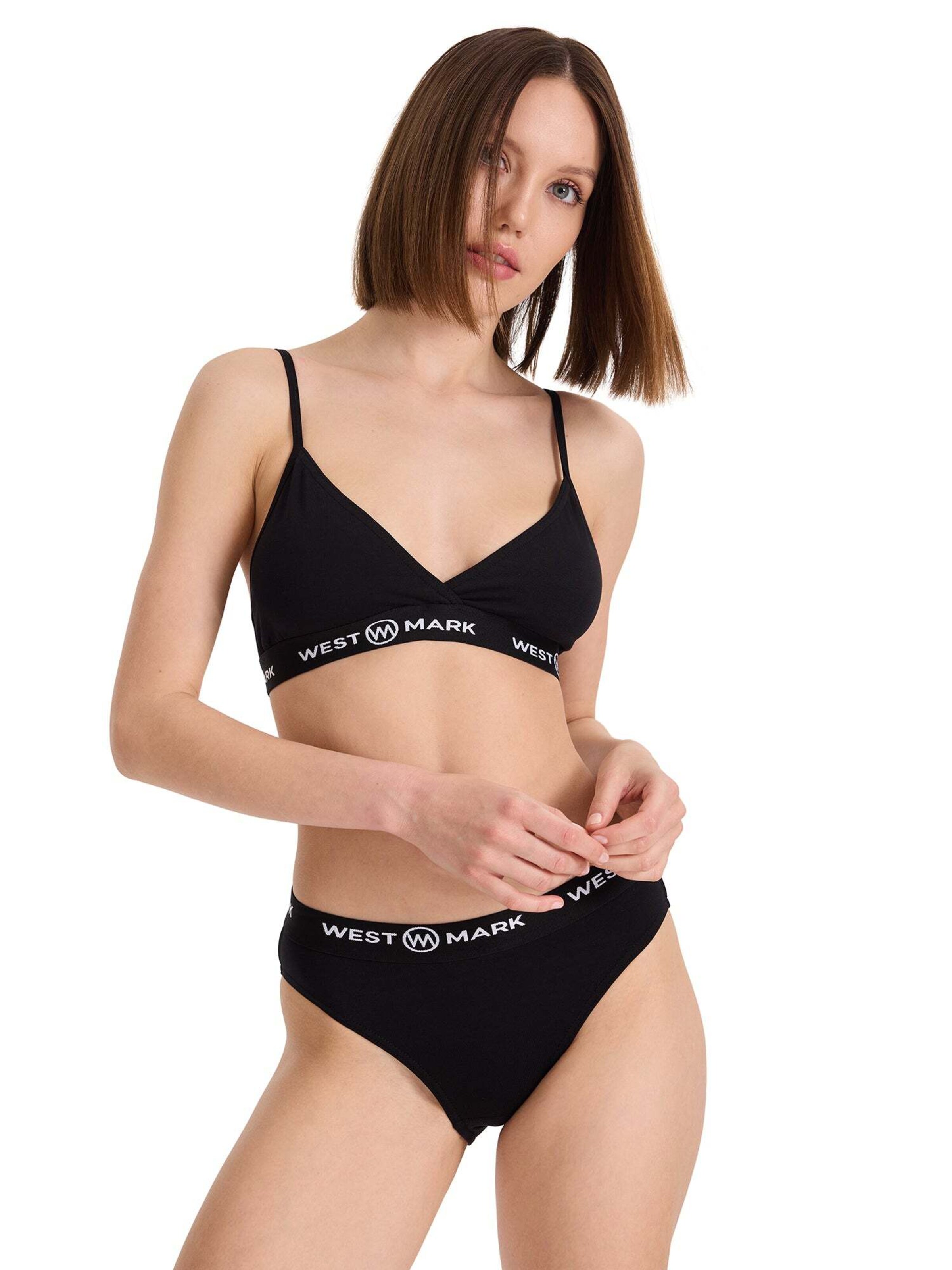 WESTMARK LONDON Triangel BH in Zwart