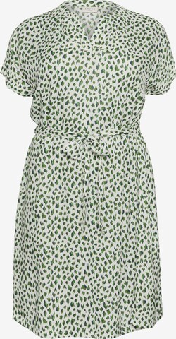 KAFFE CURVE Kleid 'ane' in Weiß: Vorderseite