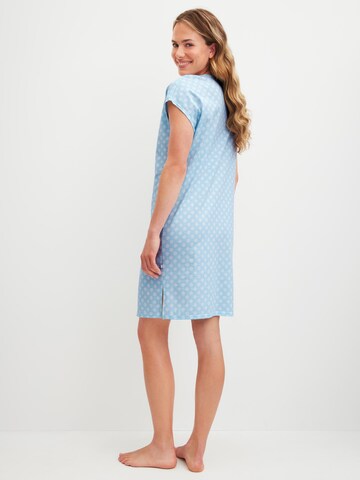 Camicia da notte 'Lovely Nights' di CALIDA in blu