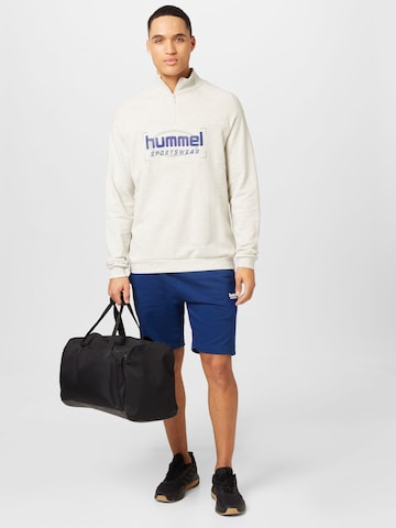 Hummel Sweatshirt 'Ron' in Beige