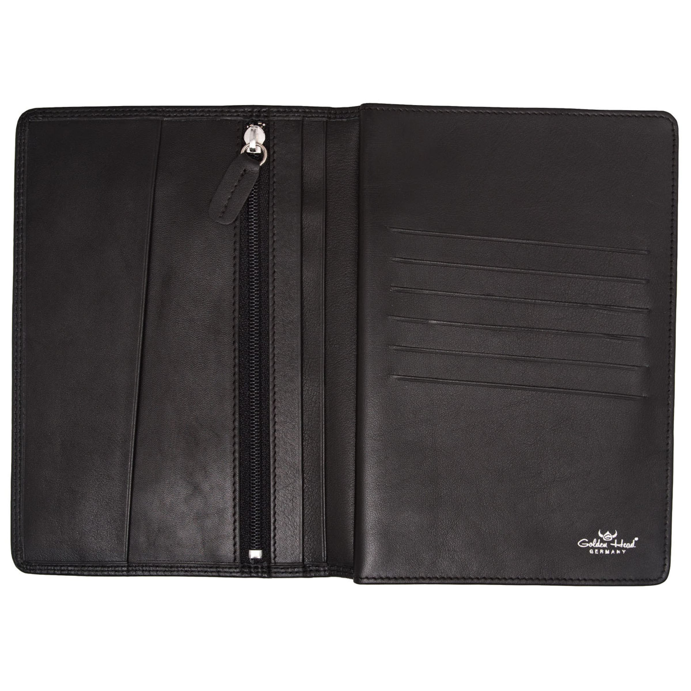 Porte-monnaies 'Polo' GOLDEN HEAD en noir