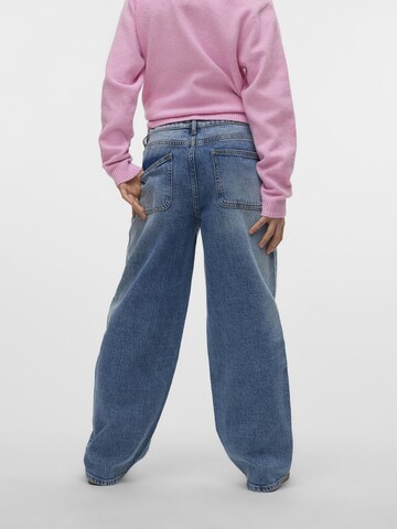 Vero Moda Girl Baggy Jeans 'VMBrook' in Blauw