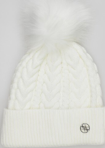 GUESS Hat & Cap in L in White: front