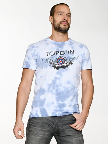 TOP GUN T-Shirt in Blau