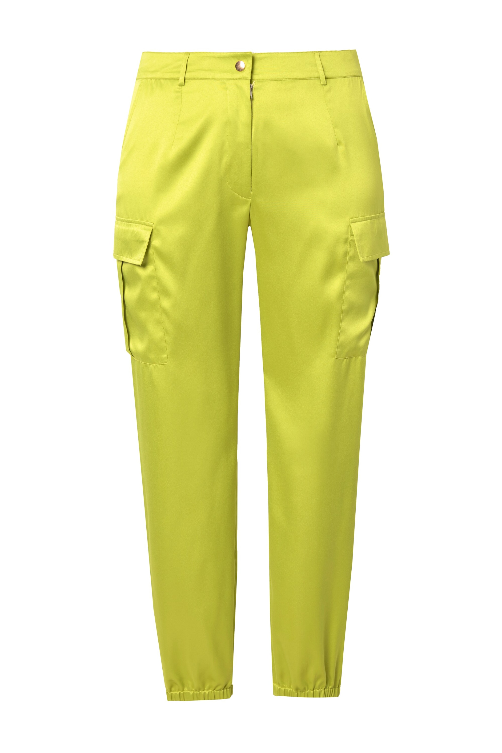 Angel of Style Regular Cargobroek in Geel: voorkant