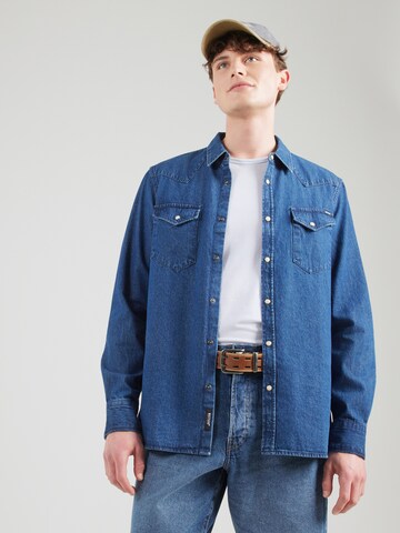 MUSTANG Regular fit Πουκάμισο 'STYLE DUVER' σε μπλε: μπροστά