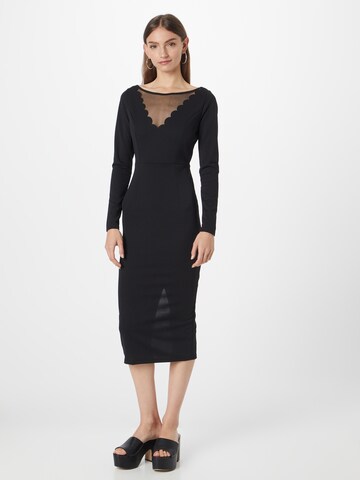 WAL G. Φόρεμα 'JESS' σε μαύρο: μπροστά