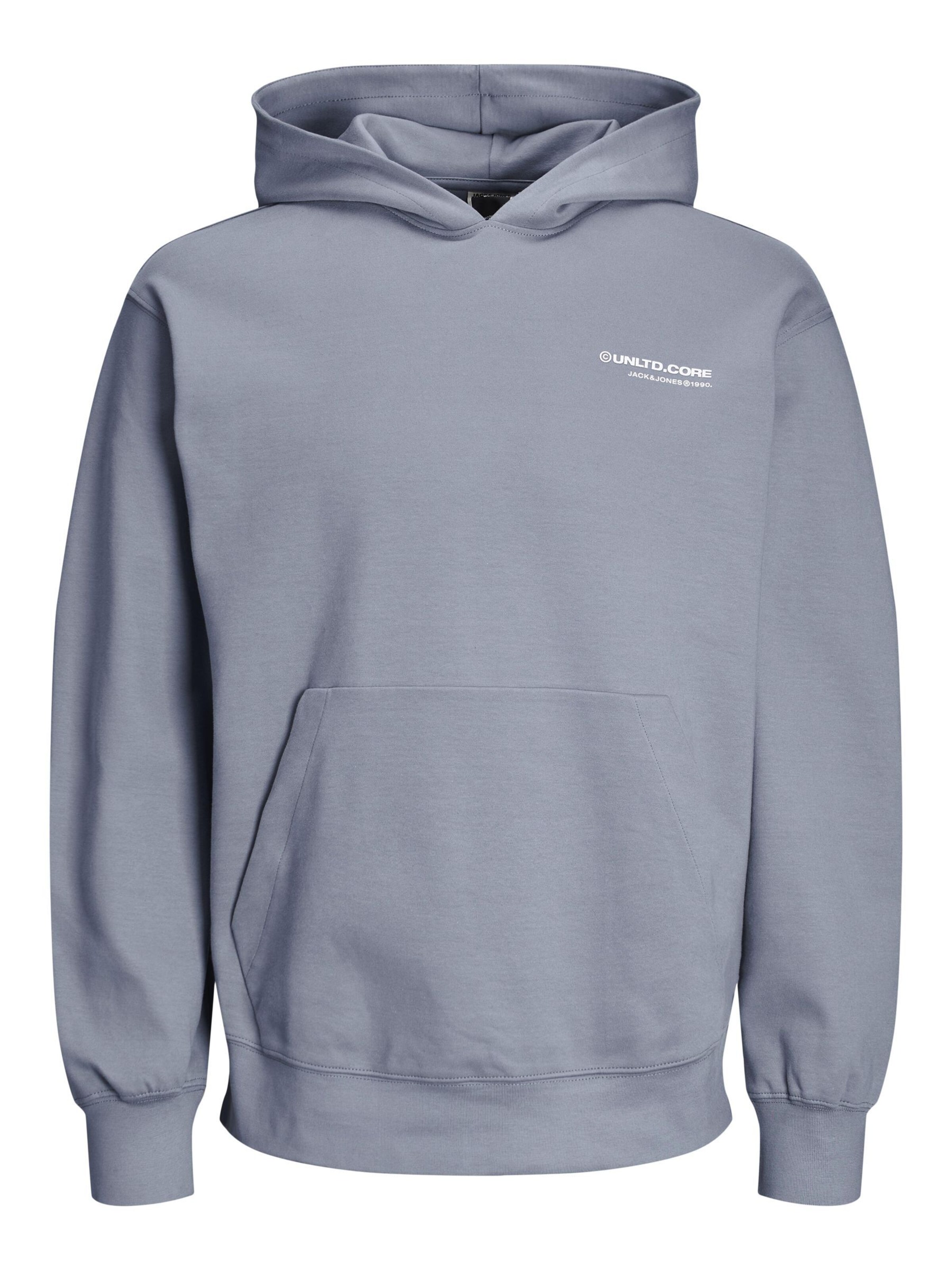 Felpa 'JCOAero' di JACK & JONES in grigio: frontale