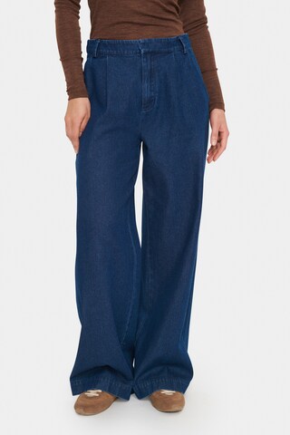 SAINT TROPEZ Wide leg Jeans 'JaclynSZ' in Blue