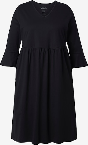 Ulla Popken Jurk in Zwart: voorkant