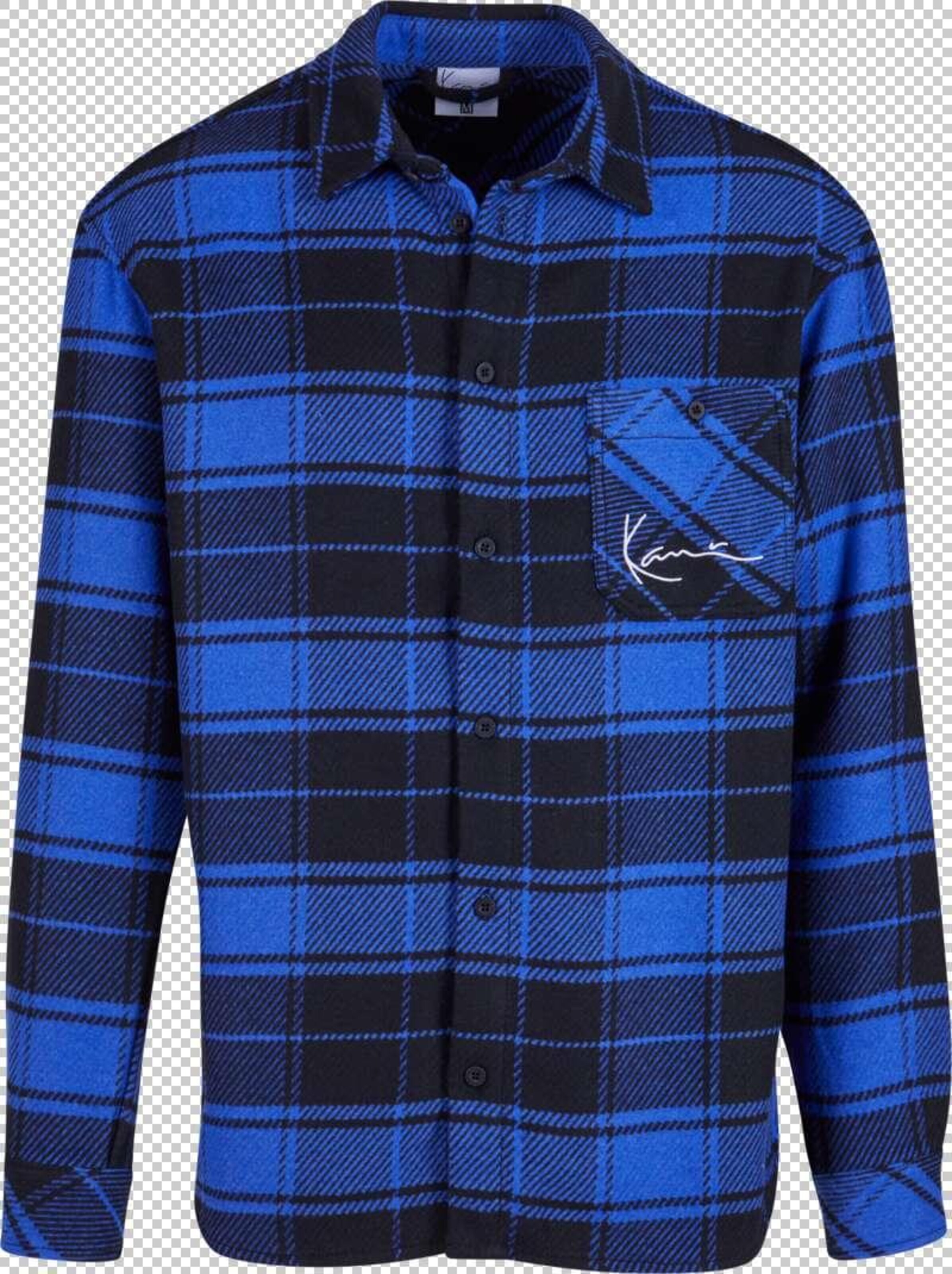 Karl Kani Prechodná bunda - Modrá: predná strana