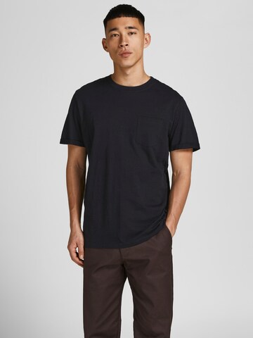 T-Shirt 'TROPIC' JACK & JONES en noir : devant