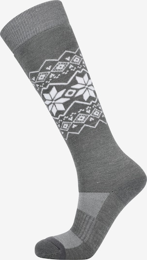 ENDURANCE Socken 'Ossar' in rauchgrau / stone / weiß, Produktansicht