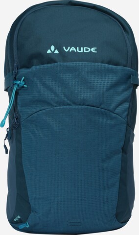 VAUDE - Mochila 'Wizard' em azul: frente